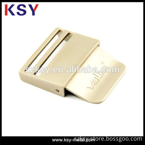 2016 new type non metal belt buckle with man